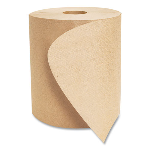 Morsoft Universal Roll Towels, 1-Ply, 8" x 800 ft, Brown, 6 Rolls/Carton, 60 Cartons/Pallet, 360 Total Rolls