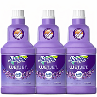 Swiffer WetJet Floor Cleaner Refill Lavender 3-Pack