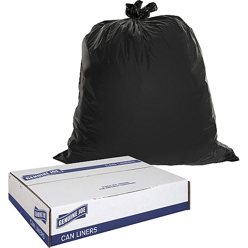 Genuine Joe Heavy-Duty Trash Can Liners (01535) - 2 Pack