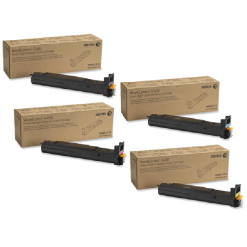 Xerox 6400 Toner Cartridge Set