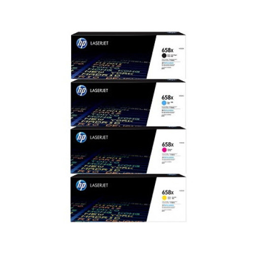HP 658X Toner Cartridge Set