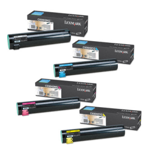 Lexmark C935 Toner Cartridge Set