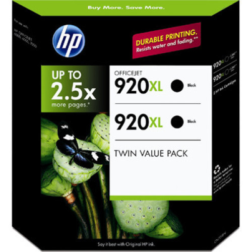 HP CN701BN Black Ink Cartridge 2-Pack