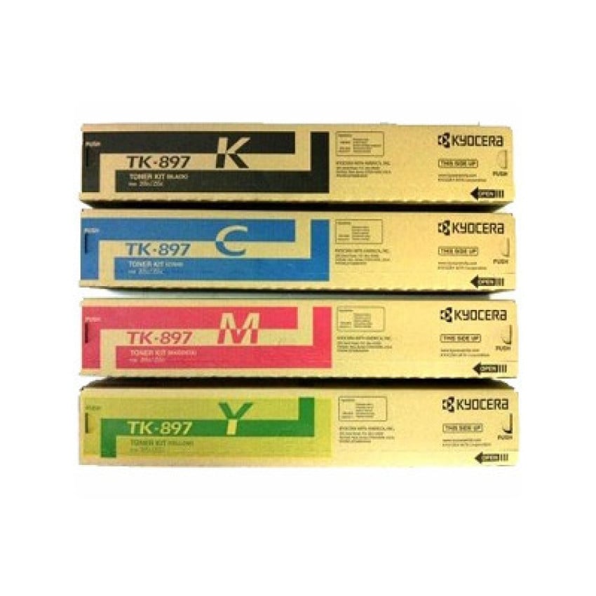 Kyocera TK897 Toner Cartridge Set | OfficeCrave.com