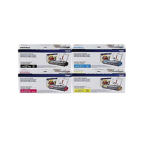 Brother TN221 Toner Cartridge Set