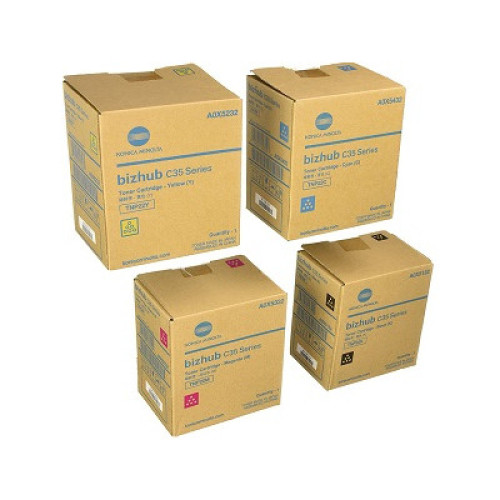 Konica Minolta TNP22 Toner Cartridge Set