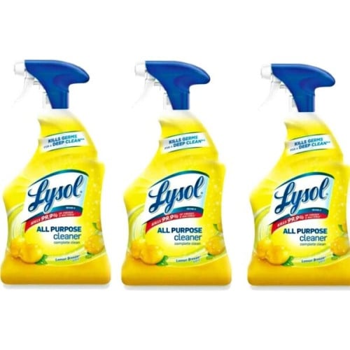 LYSOL Brand ReadytoUse AllPurpose Cleaner, Lemon Breeze, 32 oz Spray Bottle (75352EA) 3