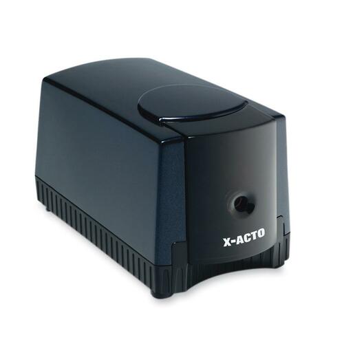 X-ACTO Magnum Office Electric Pencil Sharpener, AC-Powered, 4" x 7" x 3.75", Black (1645)