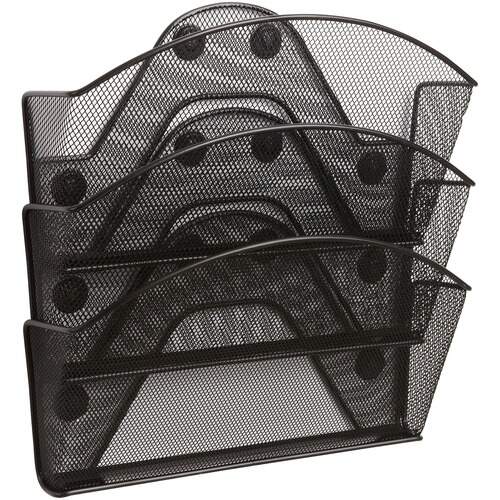 Safco Black Magic Magnetic Triple File Pocket (4175BLBX)