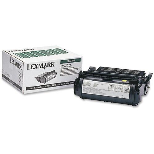 12A5845 Toner Cartridge - Lexmark Remanufactured (Black)