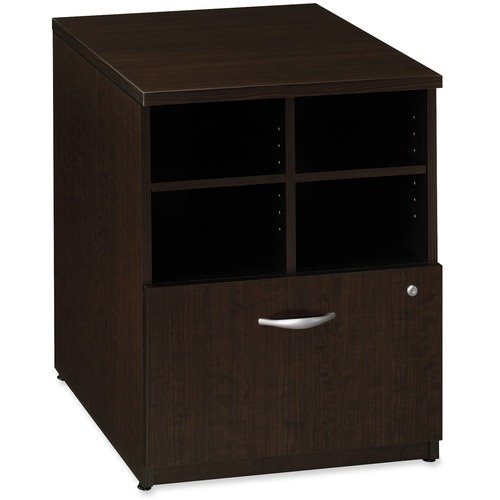 Bush Business Furniture Series C 24W Piler Filer in Mocha Cherry (WC12904)