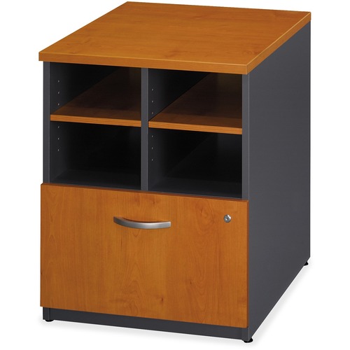 Bush Business Furniture Series C24W Piler Filer in Natural Cherry - 1-Drawer (WC72404)