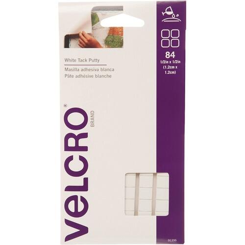 Velcro Sticky Fix Removable Tak, 84 Squares/Pack (91396)