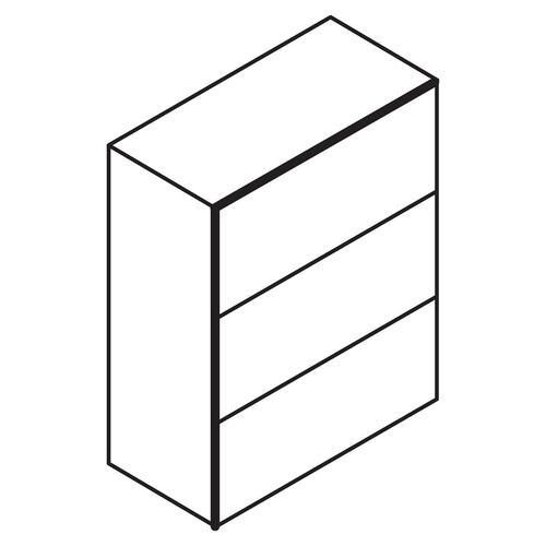 Lacasse Laminate Lateral File with Matal Drawers (LLA203643LFY)