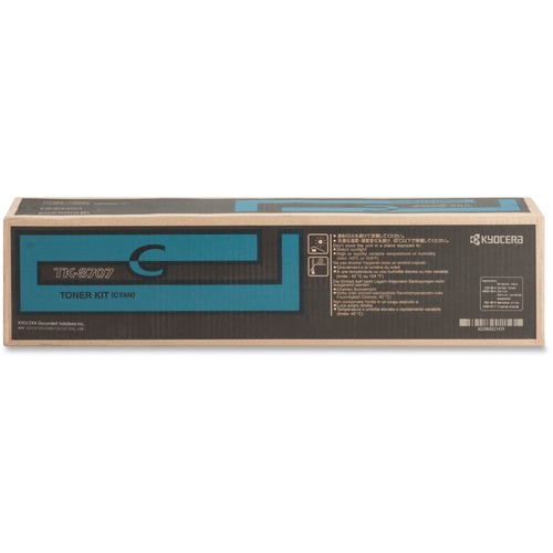 Kyocera TK8707C Cyan Toner Cartridge