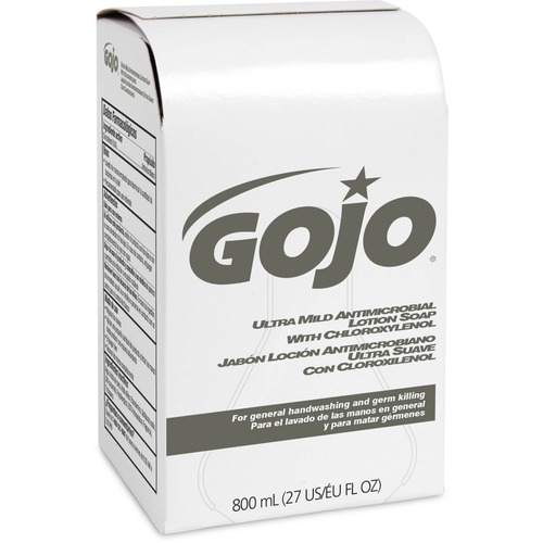 Gojo 800 ml Bag Refill Antibacterial Lotion Soap (921212)