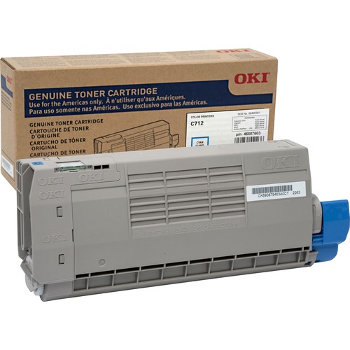 Oki 46507603 Cyan Toner Cartridge