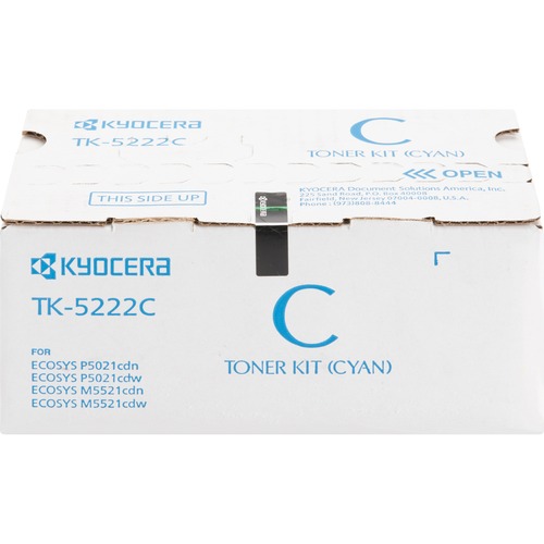 Kyocera TK-5222C Standard Cyan Toner Cartridge