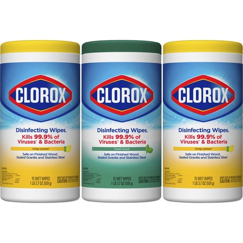 Clorox Disinfecting Wipes Value Pack, Bleach-Free Cleaning Wipes (30208CT)