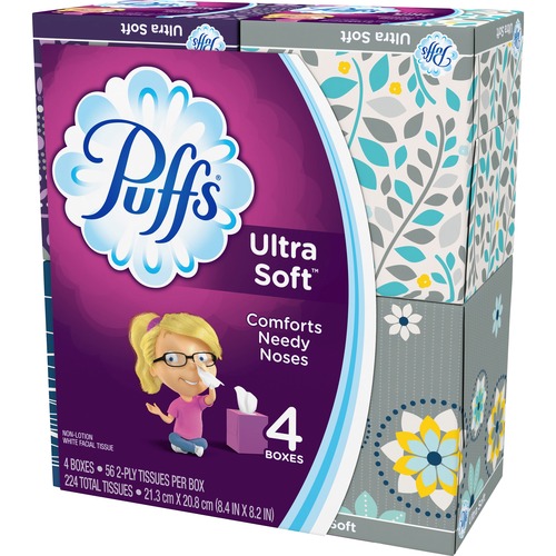 Puffs Ultra Soft Tissue 4-Pack (35295CT)
