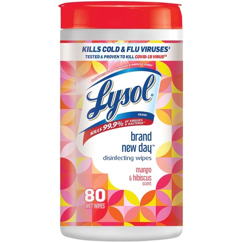 Lysol New Day Disinfect Wipes (97181CT)