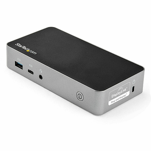 StarTech.com Dual HDMI Monitor USB-C Docking Station with 60W Power Delivery (DK30CHHPD)