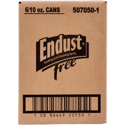 Endust Free Hypo-allergenic Dusting And Cleaning Spray, 10 Oz Aerosol Spray, 6/carton