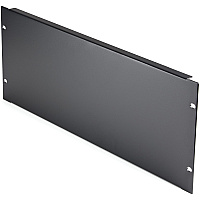 StarTech.com 4U Blank Panel for 19 inch Rack, Rack Mount Solid Panel for Server/Network Racks & Cabinets, Filler Panel/Spacer/Plate (RKPNL4U)