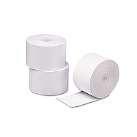 Direct Thermal Printing Paper Rolls, 0.69" Core, 2.31" x 356 ft, White, 24/Carton