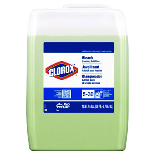 Procter & Gamble Clorox Bleach Laundry Additive, Fresh Scent, 5 gal Bottle (74171)