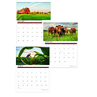House of Doolittle 100% Recycled Farm Life Wall Calendar, 11 x 14, White/Multicolor Sheets, 12-Month (Jan-Dec): 2026 (316)