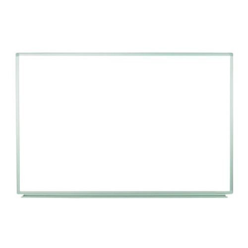 Luxor Wall-Mounted Magnetic Whiteboard, 36" x 24", White Surface, Silver Aluminum Frame (WB3624W)