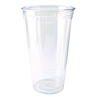 Fabri-Kal Kal-Clear PET Cold Drink Cups, 32 oz., Clear, 25/Sleeve, 12 Sleeves/Carton (KC32)