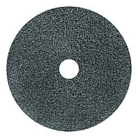 Americo Black Diamond 800 Deep Cleaning Pad, 20" Diameter, 800 Grit, Black/Gray, 2/Carton (442220)