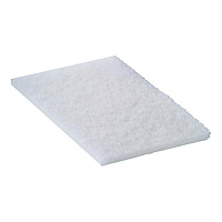 Americo 92-98 Light Duty Hand Pad, 6 x 9, White, 20/Carton (510111)