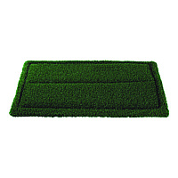 Americo TurfScrub Brush Floor Pad, 14 x 20, Green, 4/Carton (40291420)