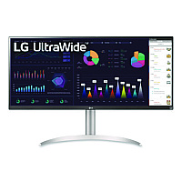 LG Ultrawide Flat LCD Monitor with Built-In Docking Station, 34" Widescreen, IPS Panel, 2560 Pixels x 1080 Pixels (34BQ650W)