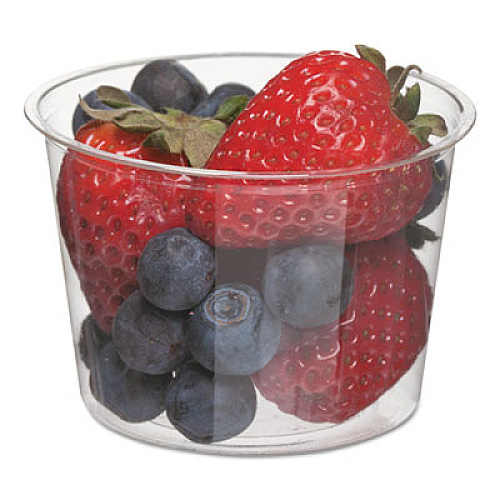 Renewable and Compostable Portion Cups, 4 oz, 100/Pack, 20 Packs/Carton