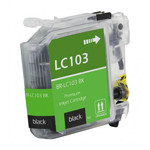 Elite LC103BK Innobella High-Yield Ink, 600 Page-Yield, Black