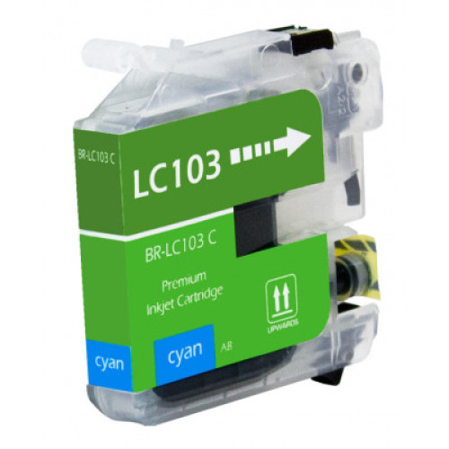 Elite LC103C Innobella High-Yield Ink, 600 Page-Yield, Cyan