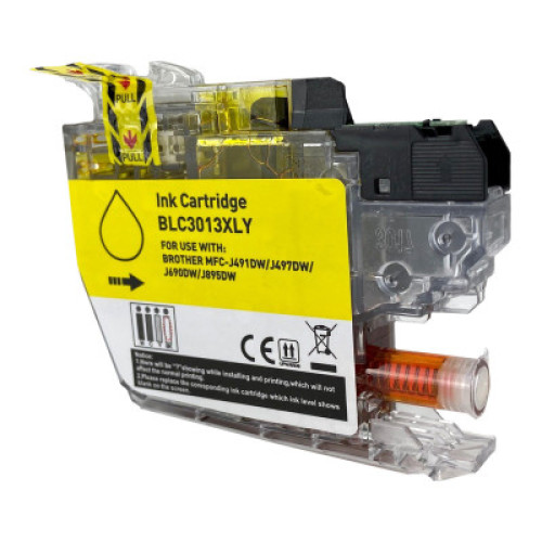Elite LC3013Y High-Yield Ink, 400 Page-Yield, Yellow