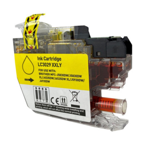 Elite LC3029Y INKvestment Super High-Yield Ink, 1,500 Page-Yield, Yellow