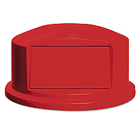 Round BRUTE Dome Top with Push Door, For 44-Gallon Containers, 24.81