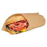 EcoCraft Grease-Resistant Paper Wraps and Liners, Natural, 14 x 14, 1,000/Box, 4 Boxes/Carton