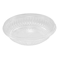 Dart PresentaBowls Clear Bowls, 8 oz, Plastic, 63/Bag, 504/Carton (C8B)