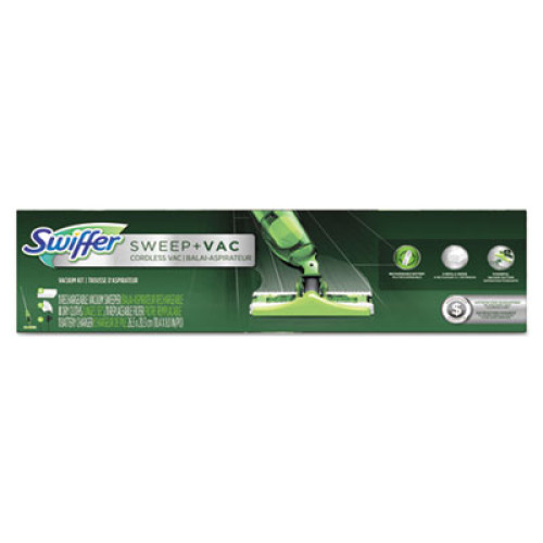 Swiffer Sweep + Vac Starter Kit with 8 Dry Cloths, 10