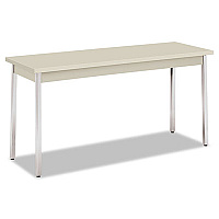 HON Utility Table, Rectangular, 60w x 20d x 29h, Light Gray (UTM2060LOLOC)