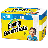 Bounty&reg; Essentials Kitchen Paper Towels, 2-Ply, 83 Sheets, 12 Rolls (74682)