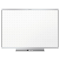 Quartet Prestige 2 Total Erase Whiteboard, 72 x 48, White Surface, Silver Aluminum/Plastic Frame 72