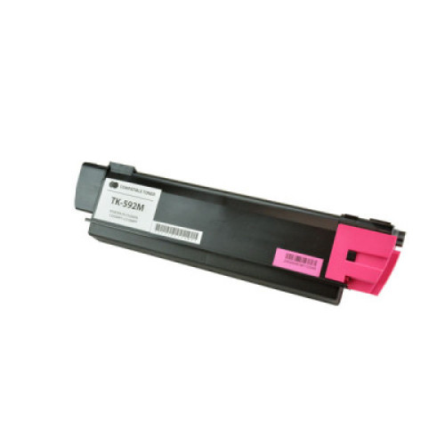 Elite TK592M Toner, 5,000 Page-Yield, Magenta